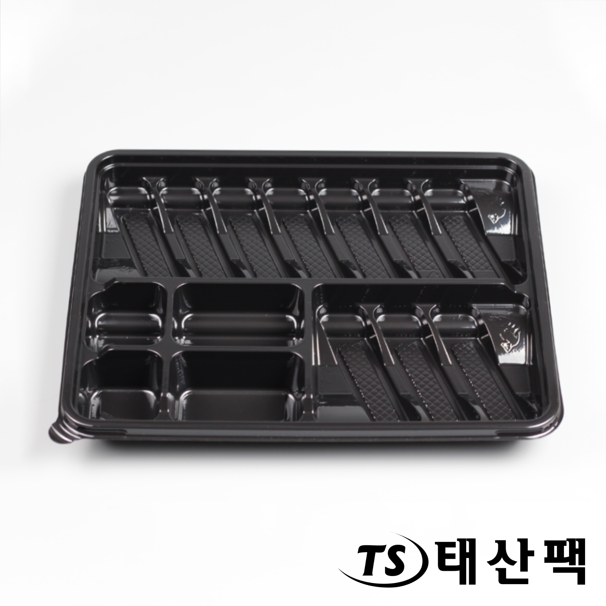 초밥 용기 AJ-14칸 일회용 도시락 회 포장 배달용기 150개 : 태산팩