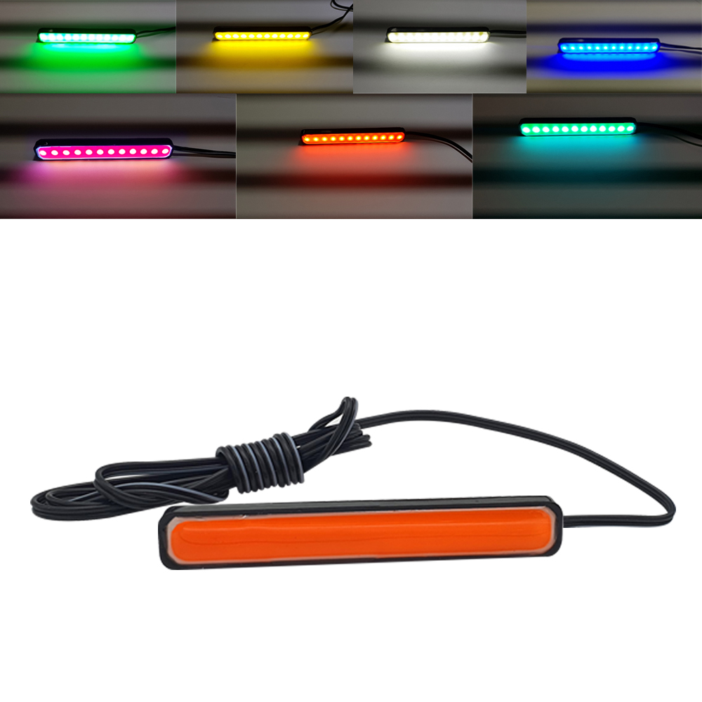 오토바이 6 LED 싸이키 파박이 개당판매 /스트로브 12V LED 6구깜빡이 스카이블루 : 카포카