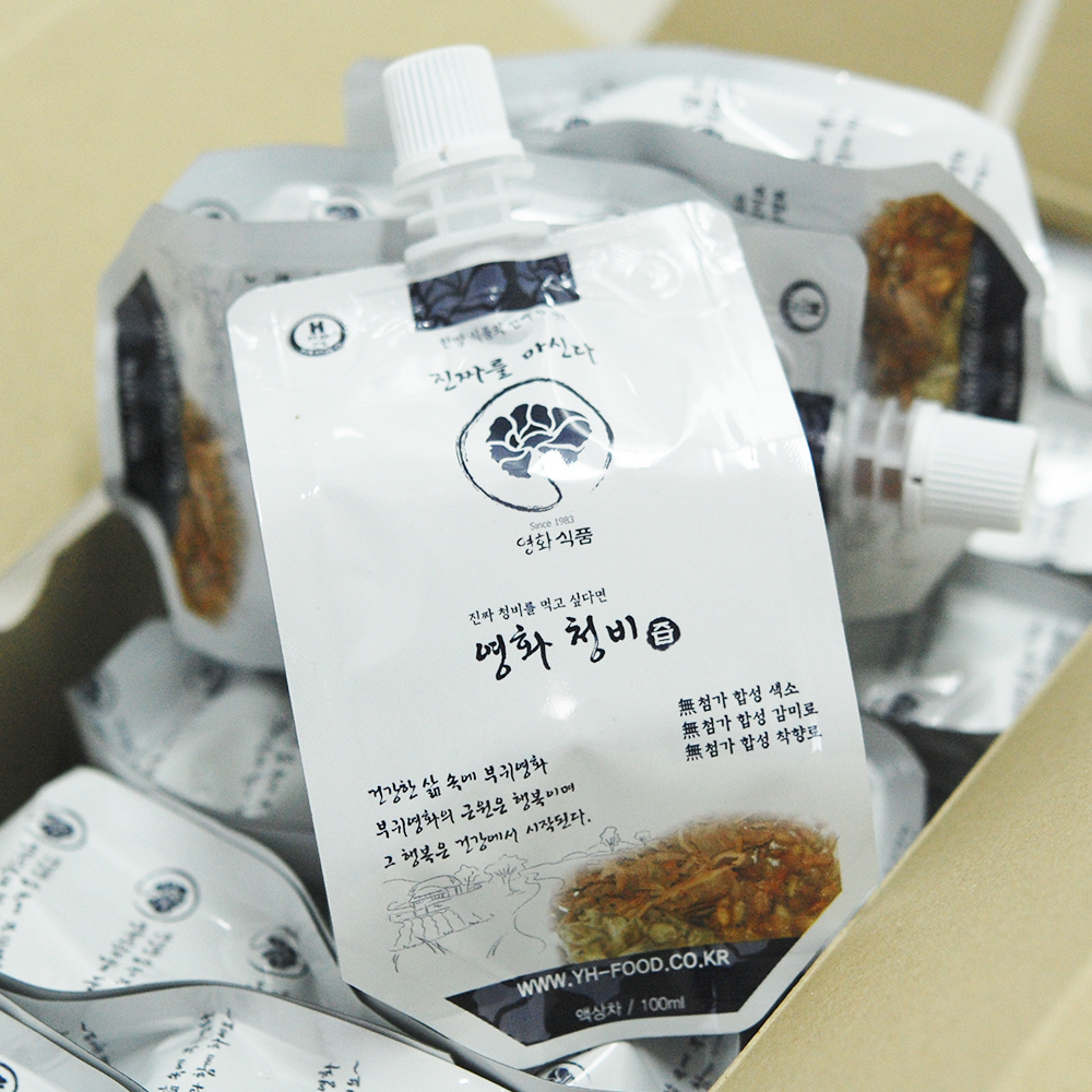 영화식품 청비즙 100ml x 30개입 x 2박스 청비차 : 영화식품