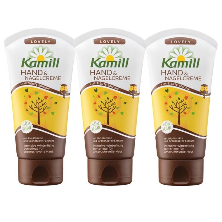 카밀 앤 네일 러블리 75ml 3개 간호사 냄새좋은 주부습진 악건성 고보습 핸드크림 : 뮬리 그라스