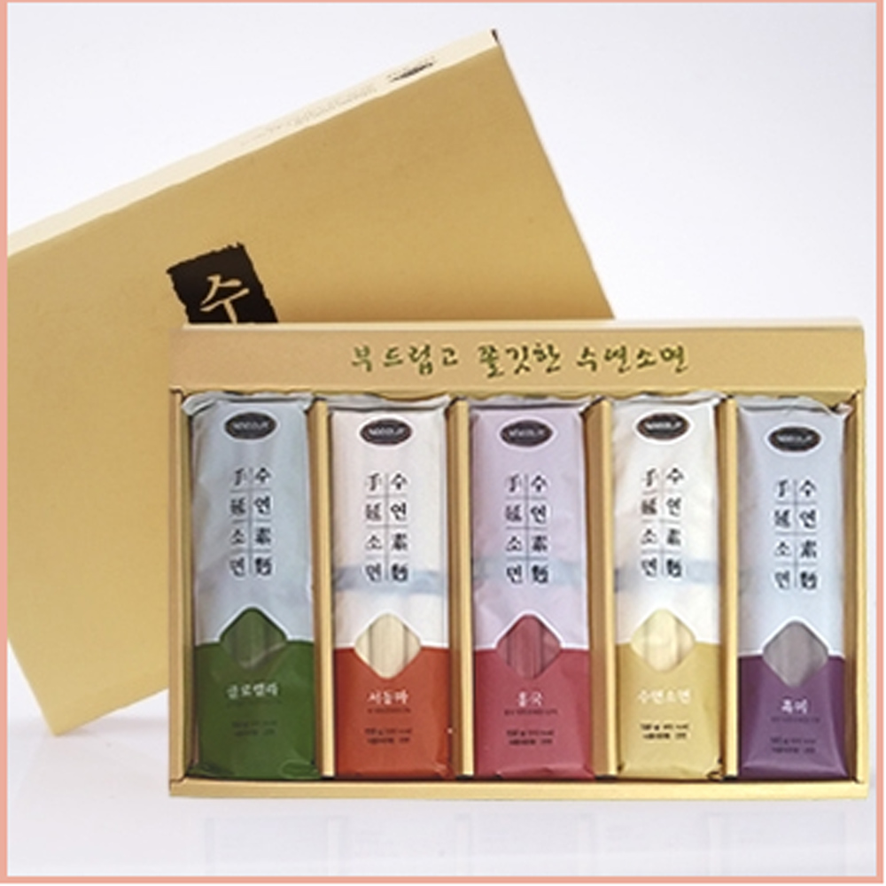 은성식품 수연 소면 750g 5종 (소면+흥국+클로렐라+서동마+흑미) : 쭌우맘