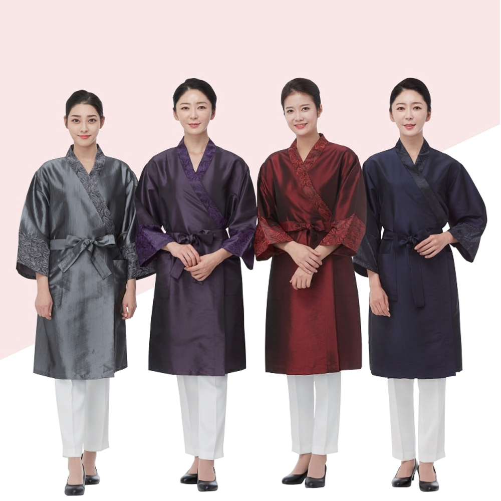 라인 연화 배색 가운 손님 마사지 미용 미용실 피부 : 바이오메드