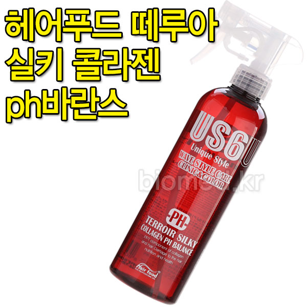 헤어푸드 떼루아 실키 콜라젠 pH발란스 500ml/염색/펌 : 바이오메드