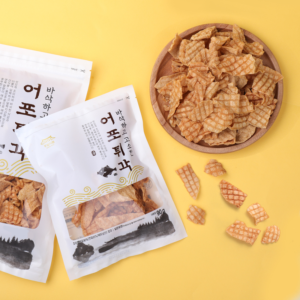동일식품 어포튀각 90g 맥주안주 꾸이꾸이 빠삭이 : 동일식품