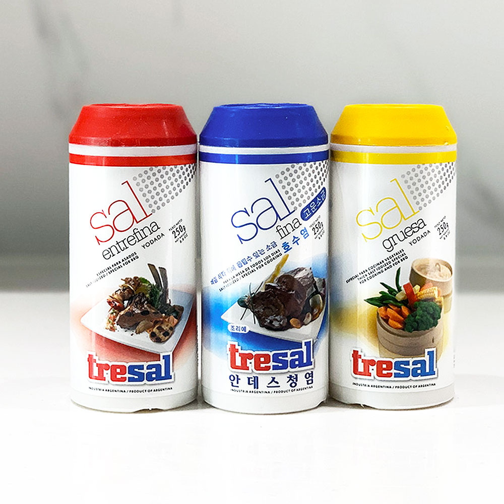 트레샬 안데스 청염 호수염 100% TRESAL 간수없는 맛있는 미네랄 소금 답례품 세트 선물 : 아더플래닛