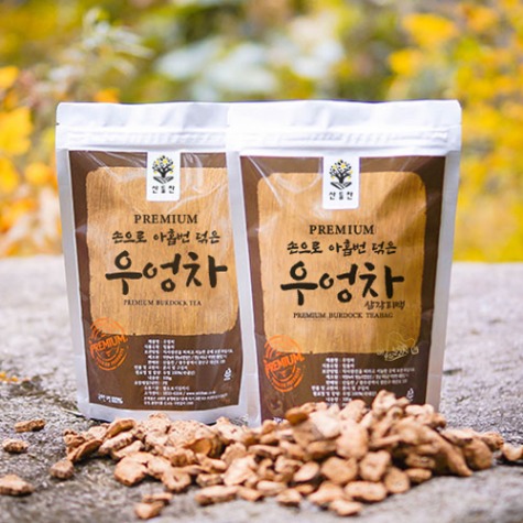 순수 국내산 우엉차 100g : 산들찬