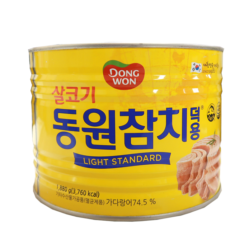 동원 참치캔 덕용 1.88kg 살코기 참치 : 유명한푸드
