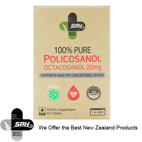 [SPH 에스피에이치] 100%퓨어 폴리코사놀(옥타코사놀 20mg)60정/복수구매시 우대 : FROM NZ