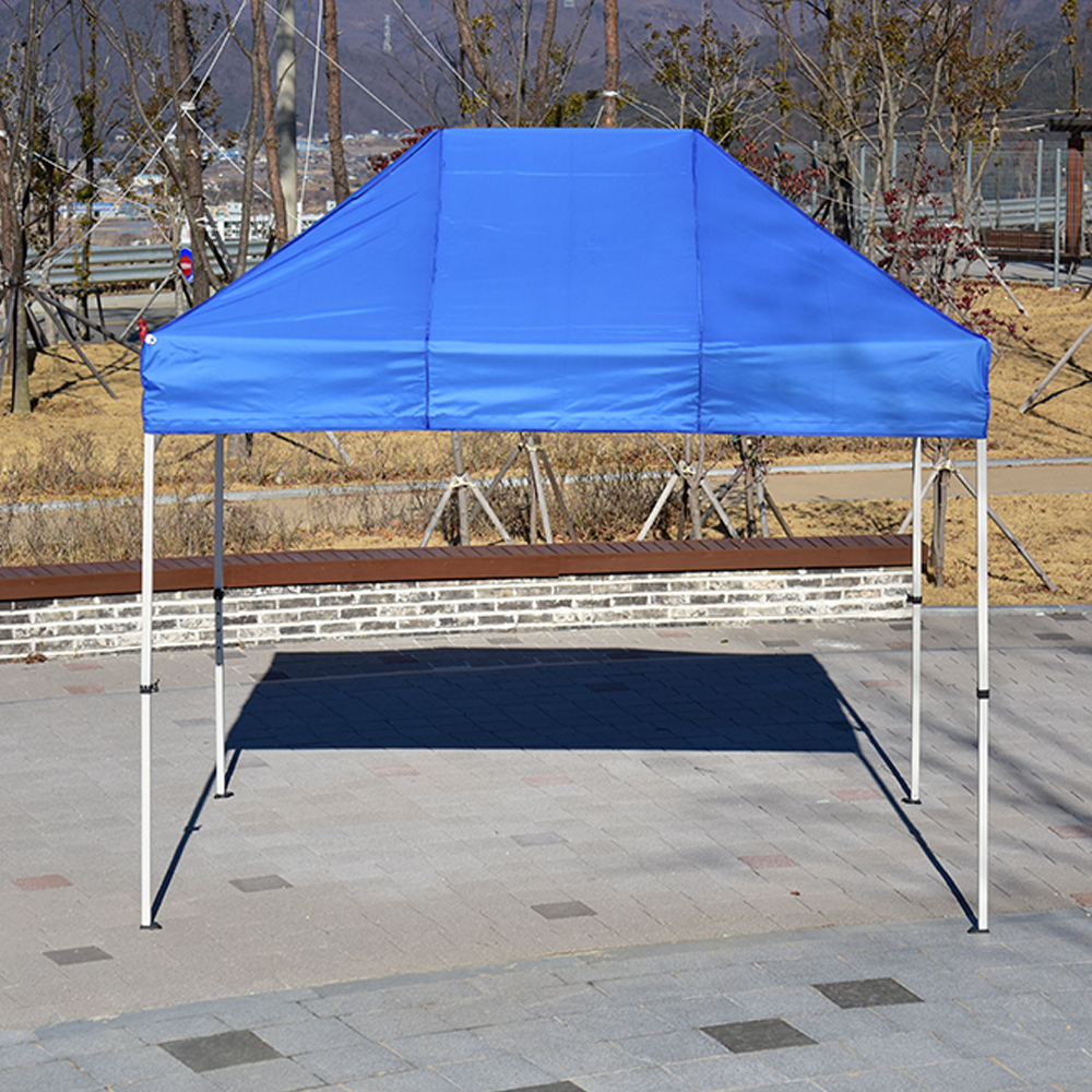 캐노피 천막 접이식 옥상 그늘막 테라스 몽골텐트 포장마차 행사용 스틸 프레임+지붕 3X6 : 세일위크