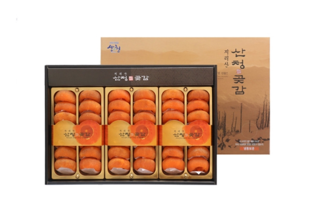 지리산 산청 곶감 고종시 상주 함양 설 선물세트 건시 반건시 : 지리산산청 백운농장