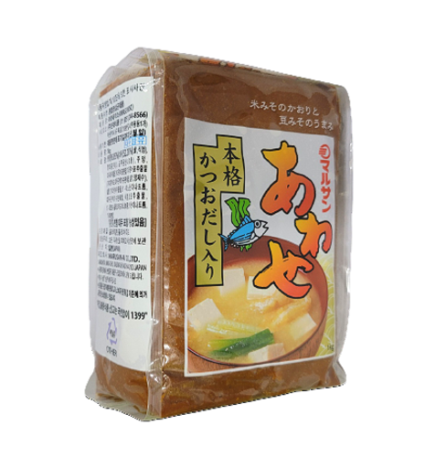 아와세 미소 된장 일본 백된장 마루산 : 와우식자재