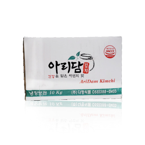 아리담 맛있는 포기김치 10Kg : 와우식자재