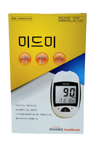 오상헬스케어 미드미 혈당측정기계 - 혈당측정 당뇨검사 : 동화의료기