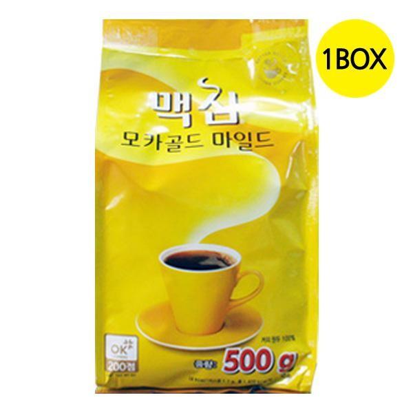 맥심모카골드 500g 12개 포션커피 : 그린엘리펀트