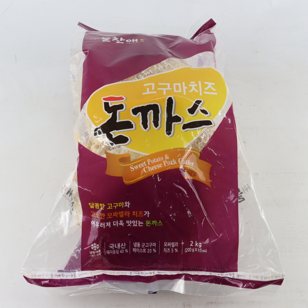 고구마 치즈돈까스 늘찬애 2kg : 땡큐푸드몰