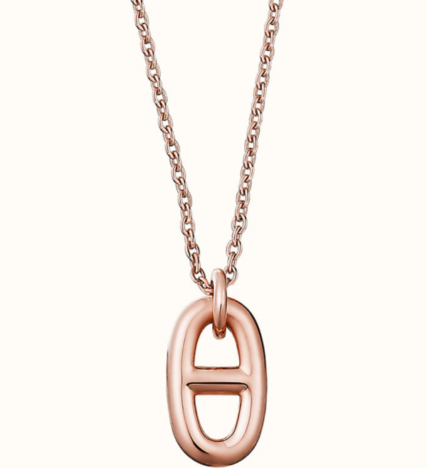[HERMES] 에르메스 파랑돌 로즈골드 펜던트 네크리스 목걸이 FARANDOLE PENDANT SMALL H108615B 00 : 마이셀렉 런던