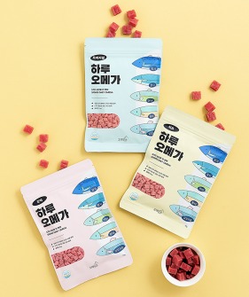 오래살개 오메가 강아지 고양이 영양제 하루오메가 오리지널 치즈 곤약 3종 : ROICO
