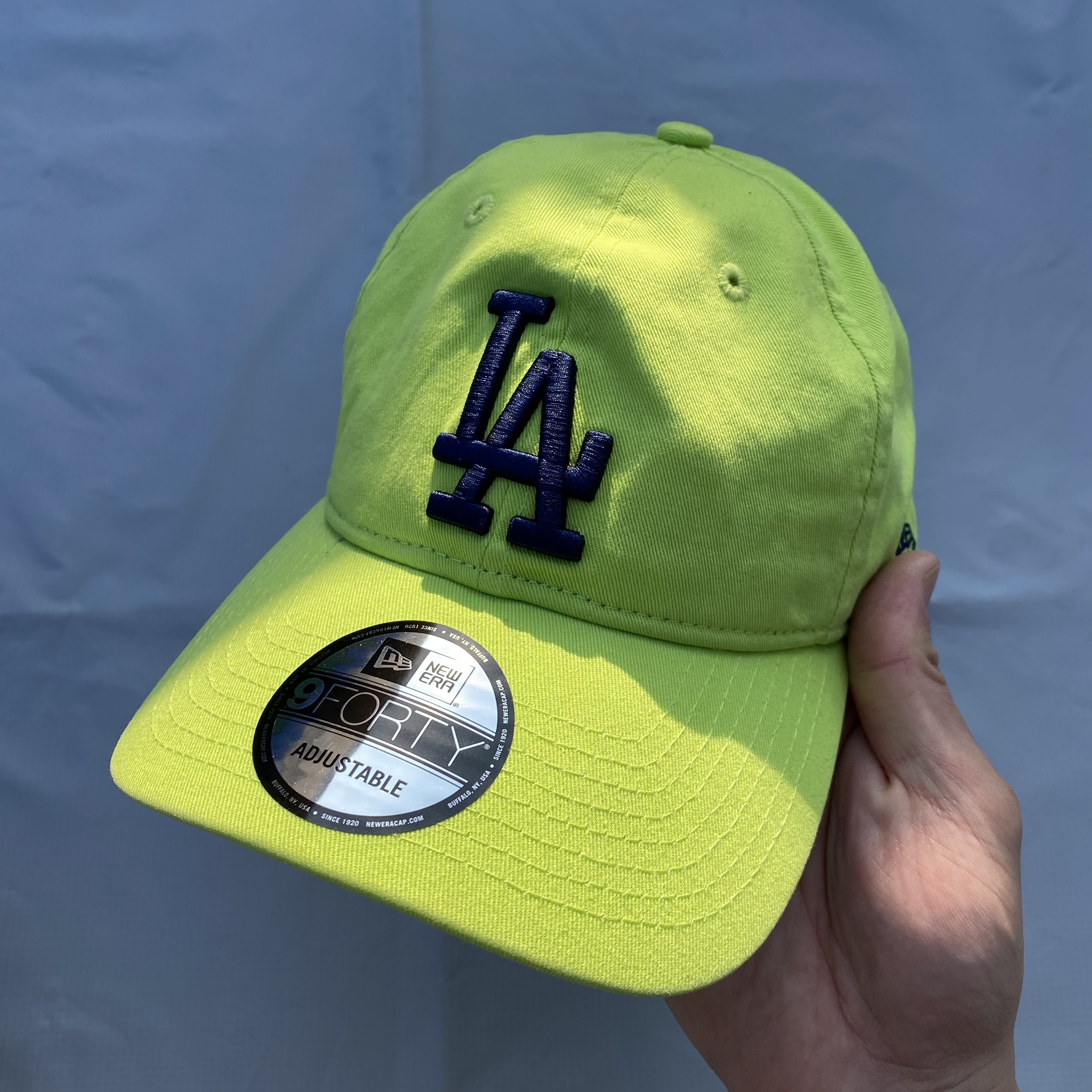 VTG Newera LA cap 연두 뉴에라 엘에이 엘에이 다저서 볼캡 모자 : 오케굿예스