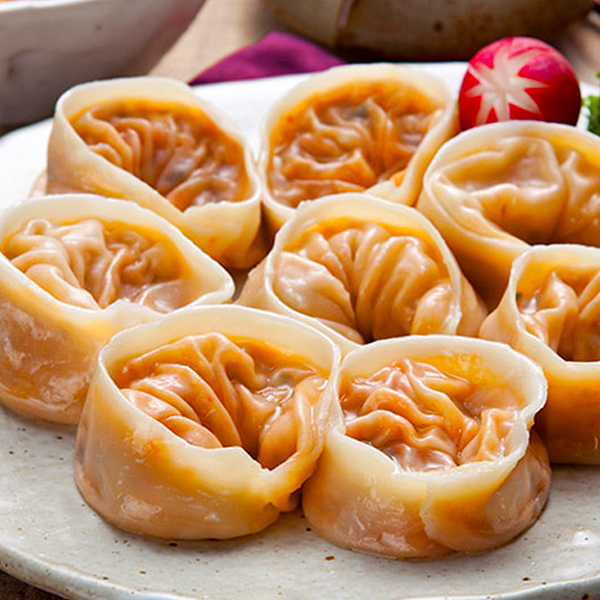 아하 김치손만두 1.2kg : 안주상회
