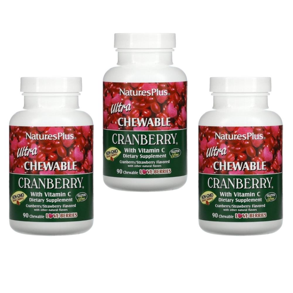 농축 크랜베리 Cranberry 400mg 90정 3개 : 우리집영양술사