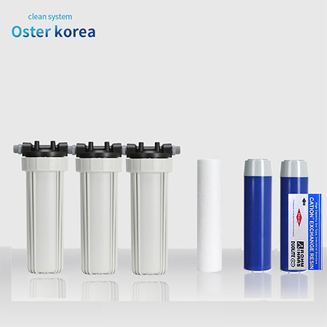 오스터 피팅6호 1200ml (녹물제거,염소냄새제거, 연수기능) 지하수 정수기 : 수도마트