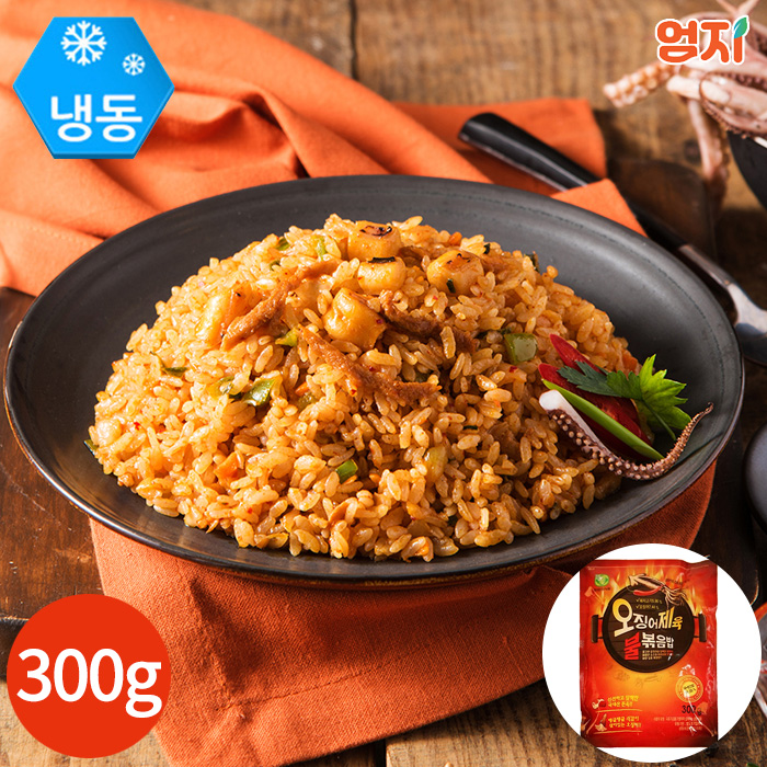 엄지 오징어 제육 불볶음밥 300g x 8봉 : 지피지에스 GPGS