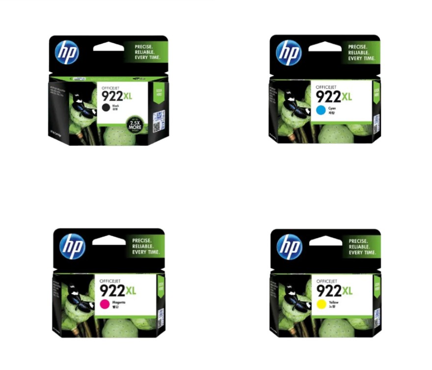 HP정품잉크 922XL 블랙 컬러 오피스젯 OFFICEJET PRO 6000/6500/6500A/7000/7500A : 주식회사플러스알파