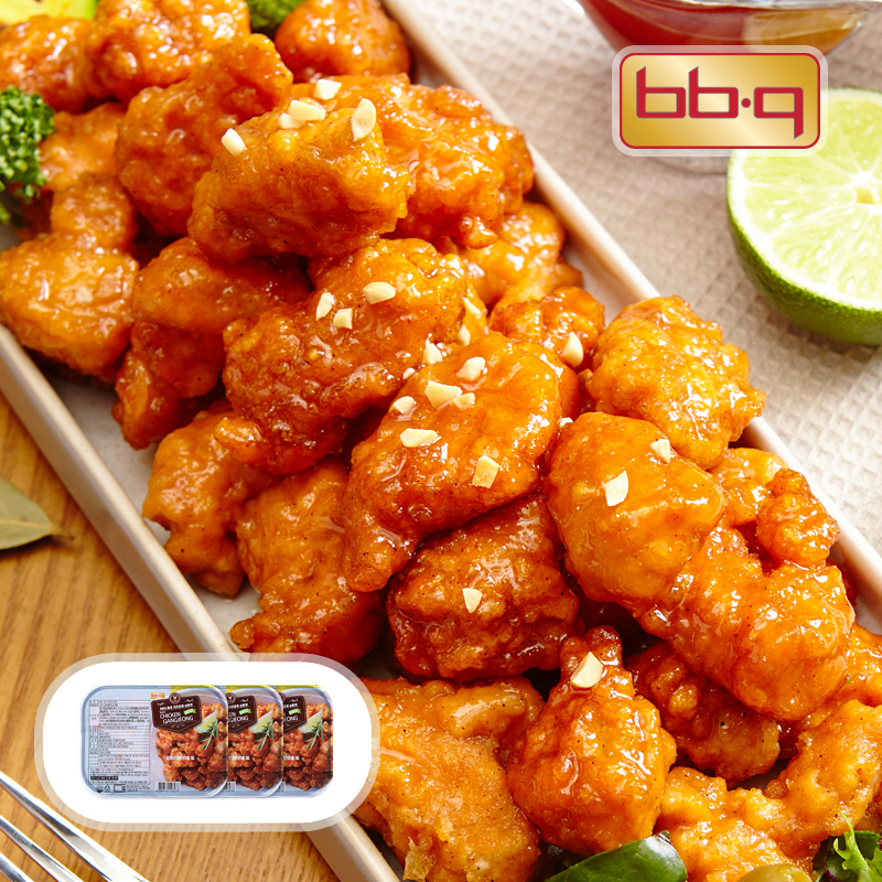 [BBQ] 바로 치킨 강정 (순한맛) 200g x 3팩 : 지오 상회