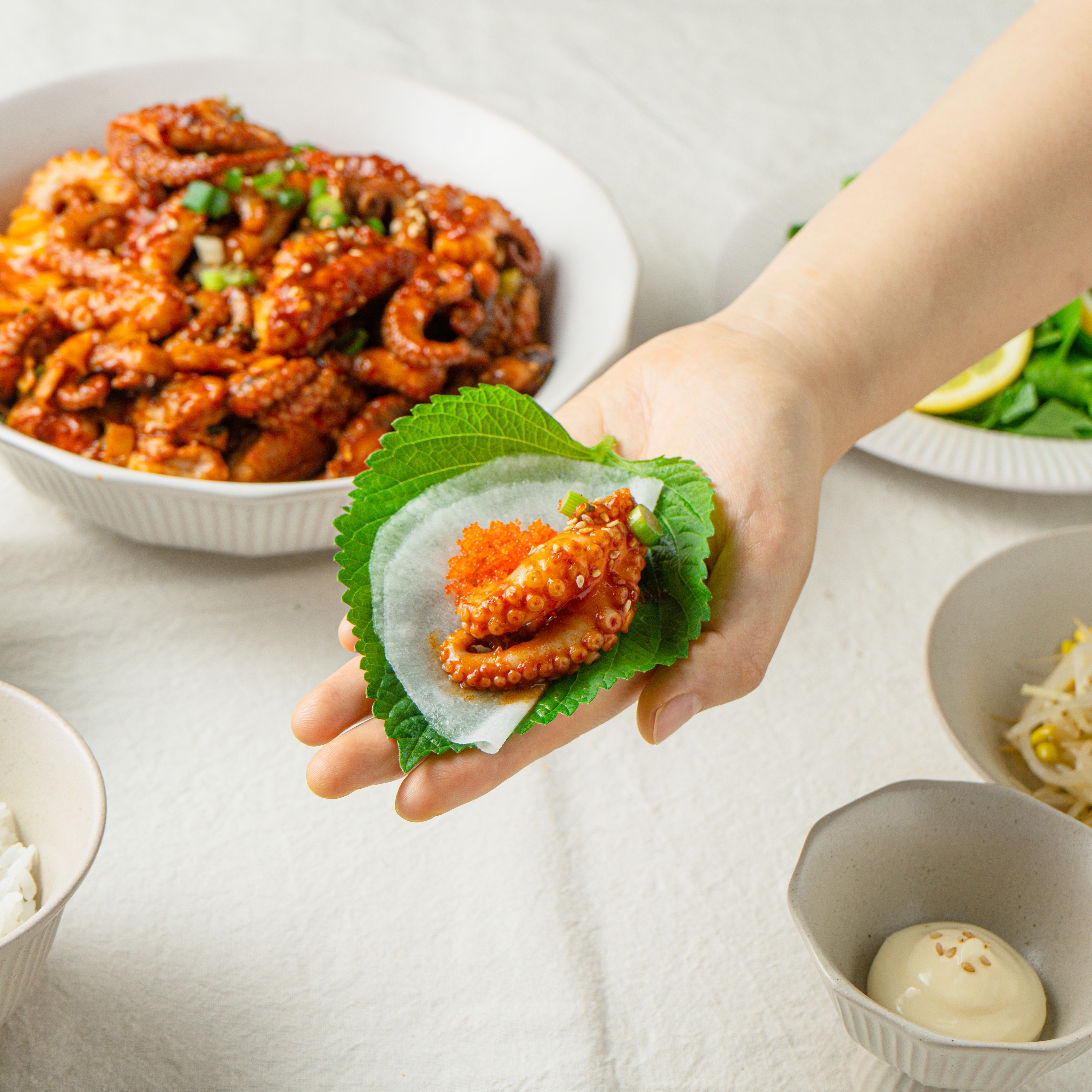 부탇해쭈꾸미 순한맛 500g 1팩 : 부탁해컴퍼니