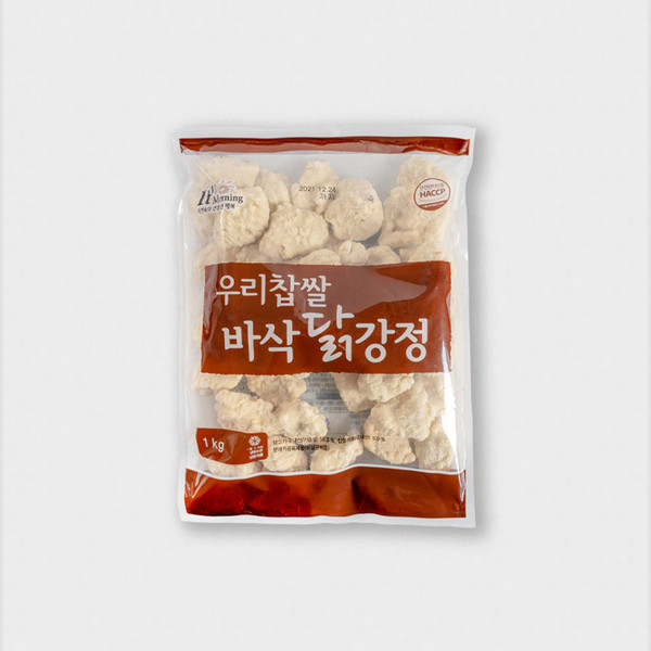 [잇모닝] 우리찹쌀 바삭 닭강정 1kg : 식재료 알뜰 마켓 서울상회