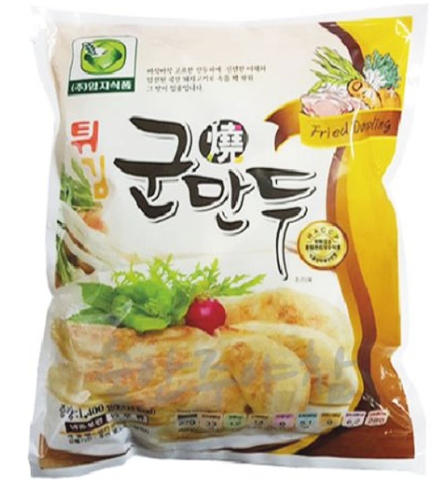 도매 업소용 엄지식품 군만두 1.4kg 6봉 : 명가스토리