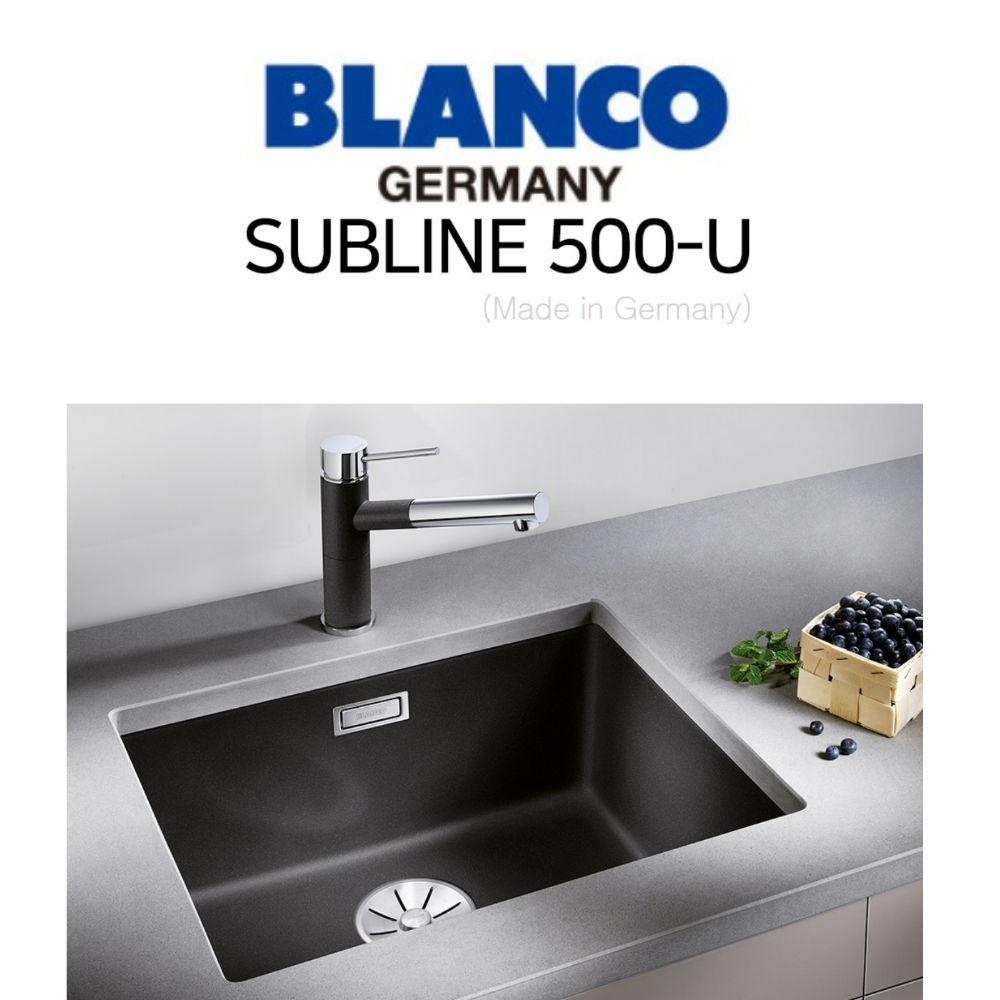 백조 블랑코싱크볼 BLANCO SUBLINE 500-U 수입 씽크볼 주방 인테리어 : 퀸즈키친