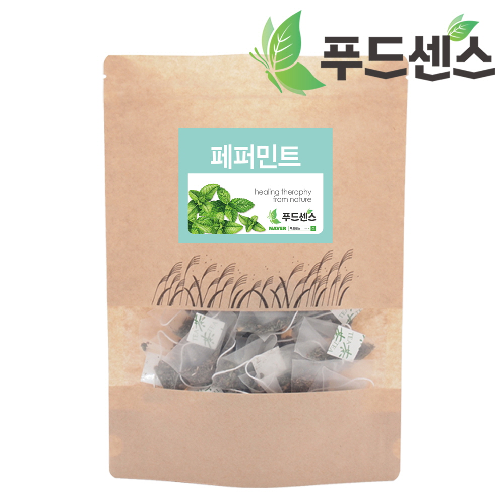 페퍼민트 티백 100개입 : 푸드센스