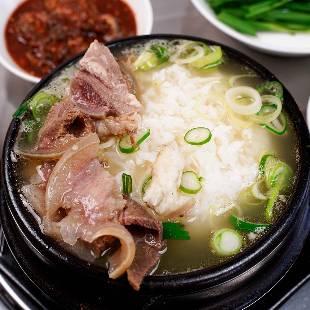 곤지암 명물 국내산 소머리국밥 맛집 600g x 4팩 : 맛춤상회