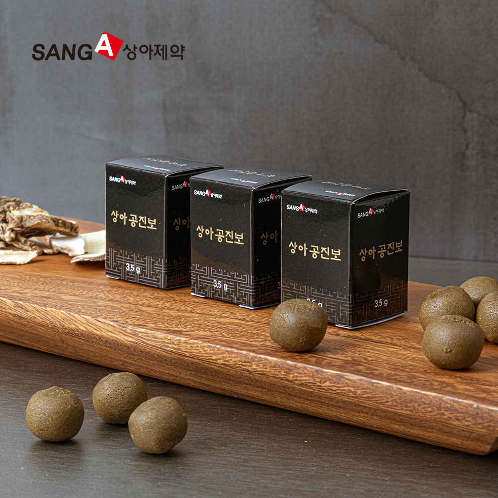 상아제약 프리미엄 공진보 3.5g x 100환 침향단 홍삼 선물세트 직장 수험생 어르신 : 상아제약 주식회사