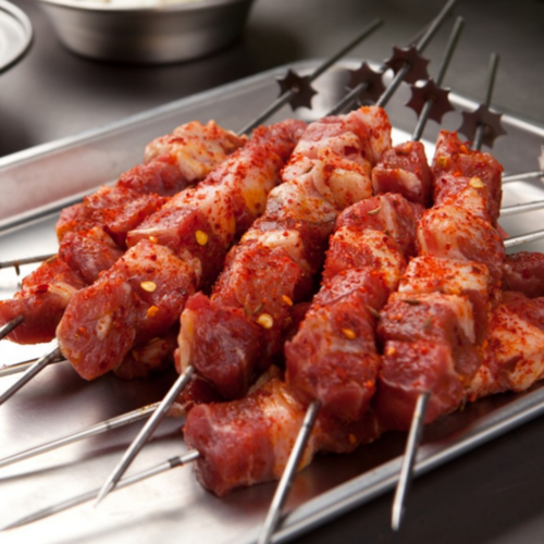 양꼬치 10개 250g (쯔란 10g 포함) : 다물꼬치