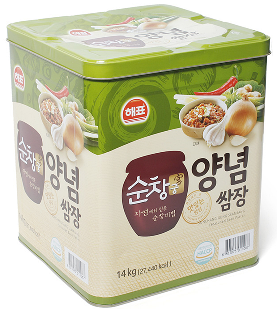 도매 업소용 해표 순창궁 양념 쌈장 14kg : 명가스토리
