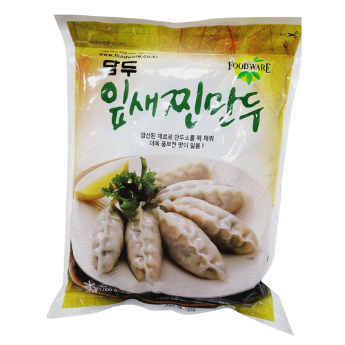 푸드다팜 담두 잎새찐만두 1kg : 푸드다팜