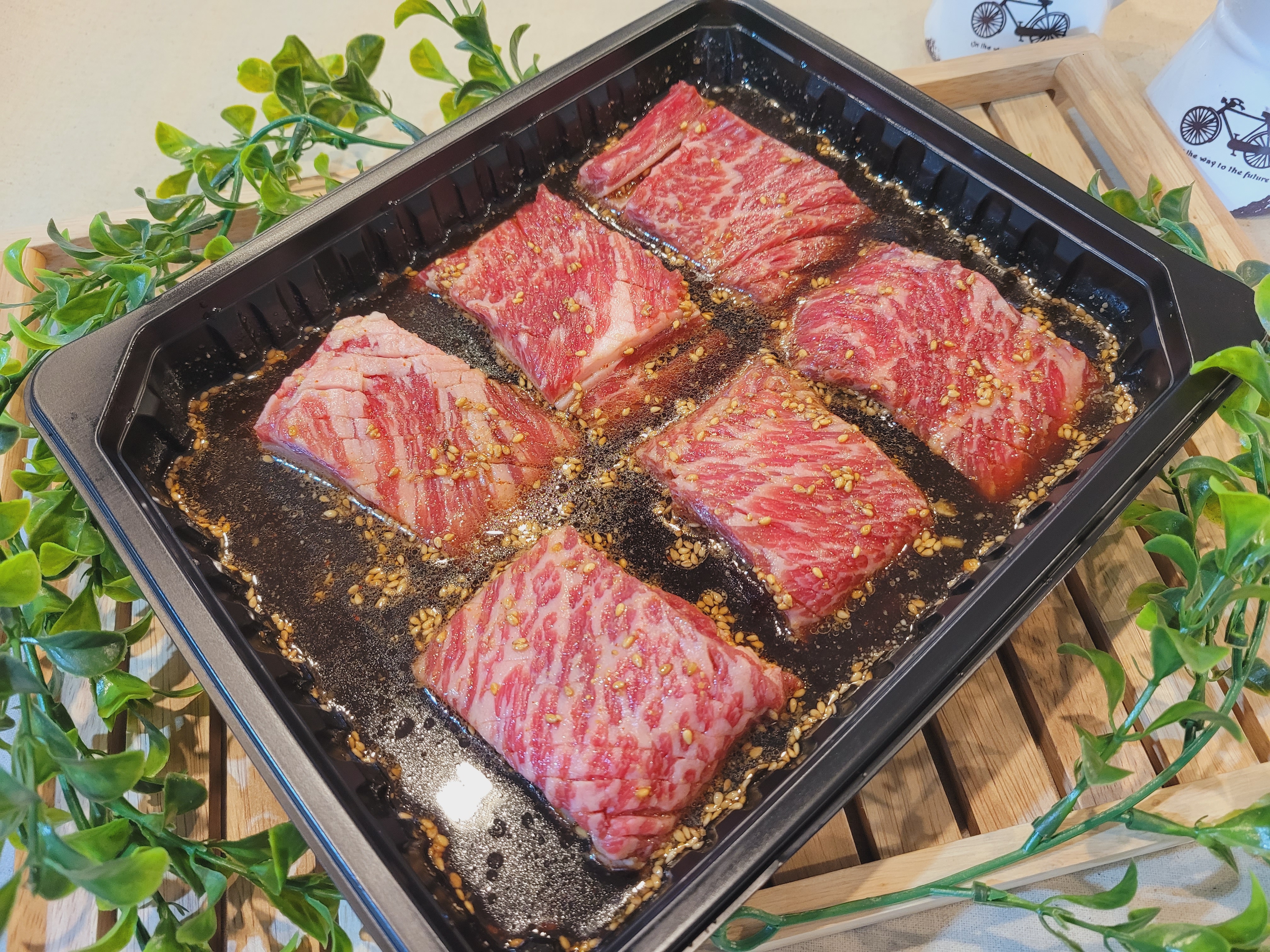 명품양념소꽃갈비 소갈비 양념갈비 수제갈비 말이6대 총중량1.3 kg내외 : 손수만든갈비