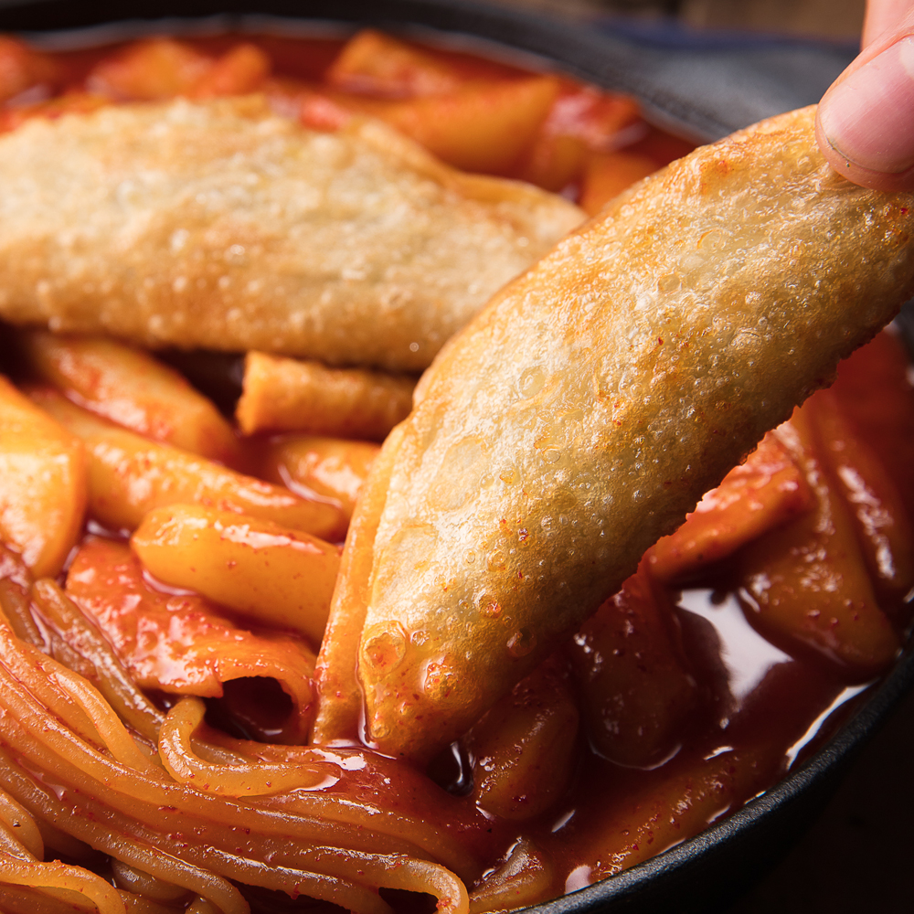 옥이네 떡볶이 쫄볶이 밀떡 밀키트 2팩+2팩 : 옥이네ogine