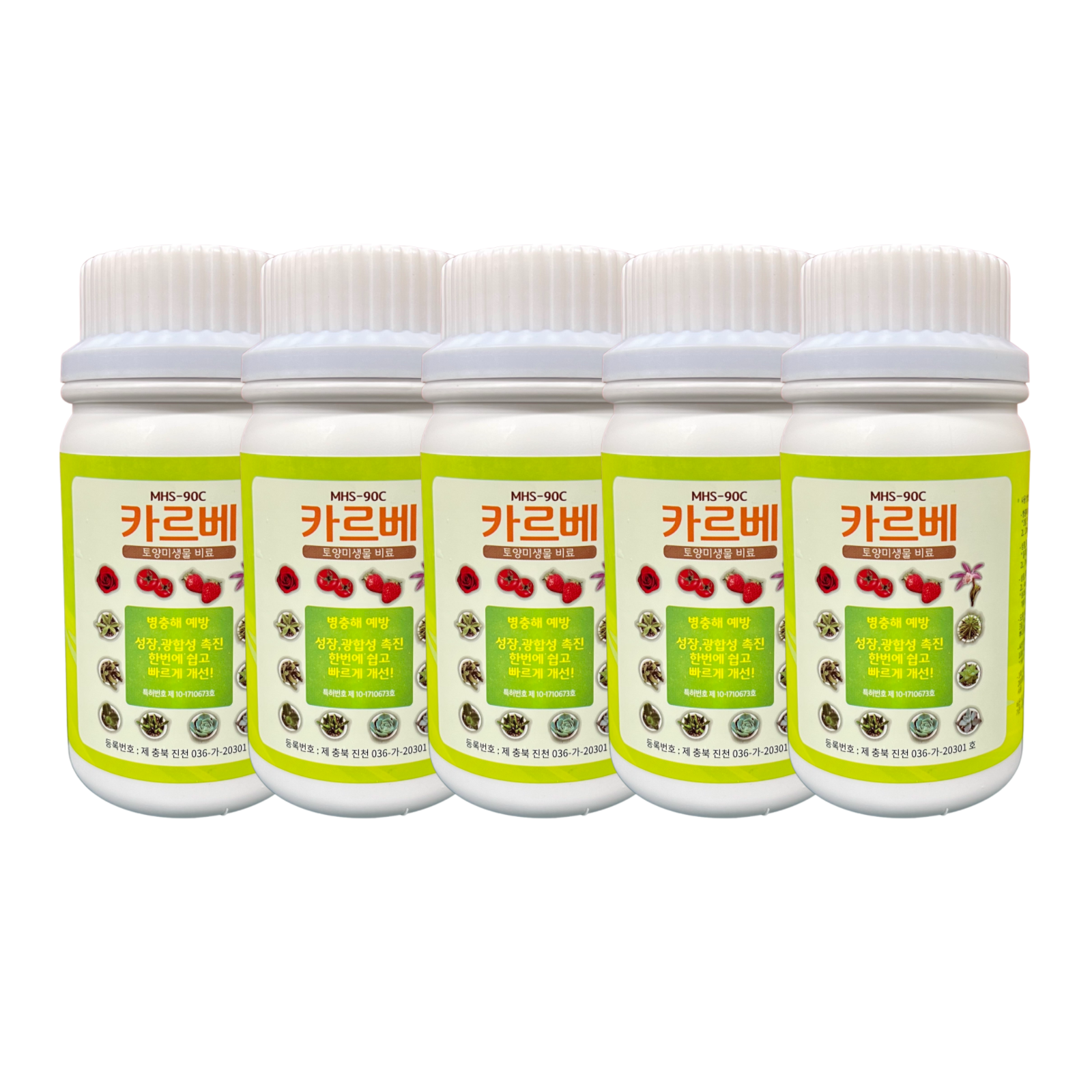 카르베 몰약 향균비료 200ml×5 세트구성 화분 다육이 텃밭 고추 미생물 미르존몰약연구소 : 농사마트