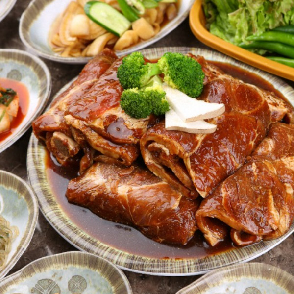 서서갈비 양념 돼지왕구이 600g 2팩+2팩 총 2.4kg : 서서갈비