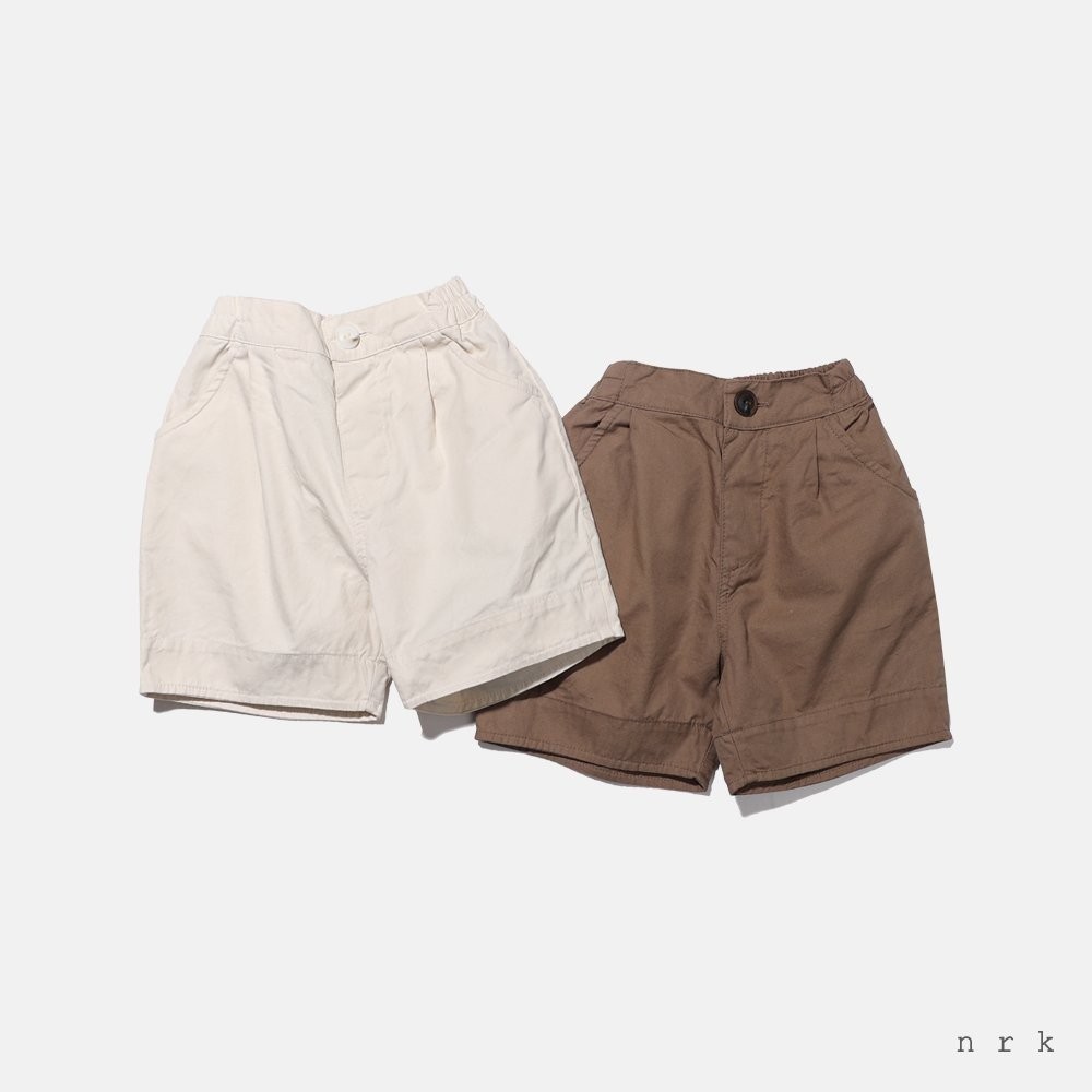 2022 봄 엔알케이 주름반바지 (XS-4XL) : 오똔느