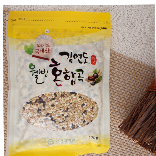 김연도 오색현미300g10봉+웰빙혼합10곡 300g 10봉 : 횡성광명원