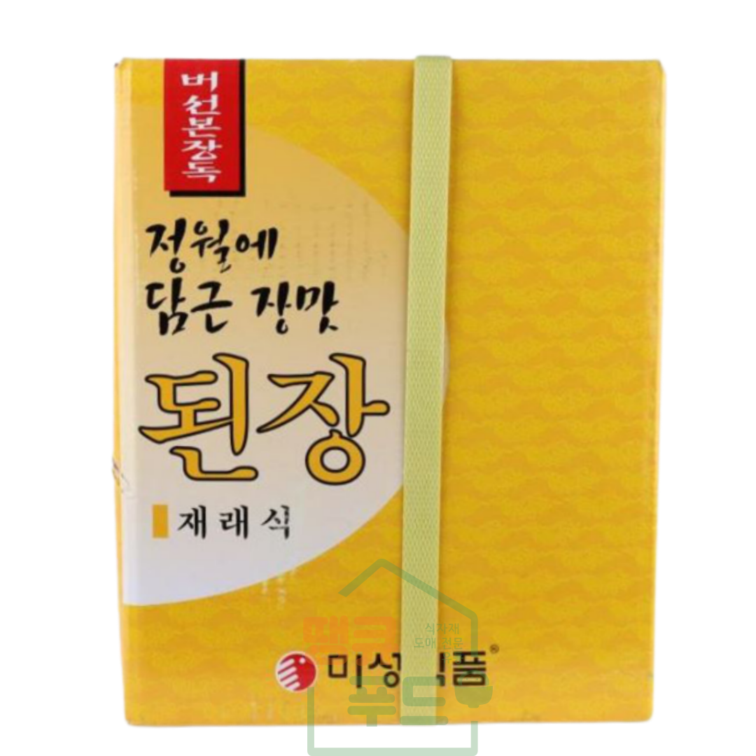 된장 장독 미성식품 10kg : 땡큐푸드몰