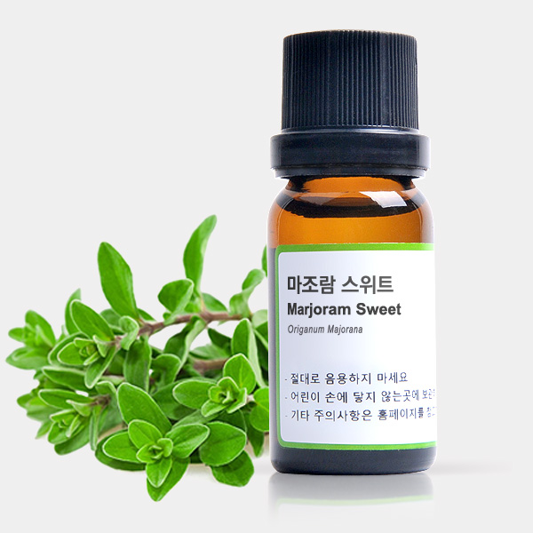 마조람스위트 에센셜오일 10ml 아로마오일 디퓨저 테라피 향료 향수 : 위즈가든컴퍼니