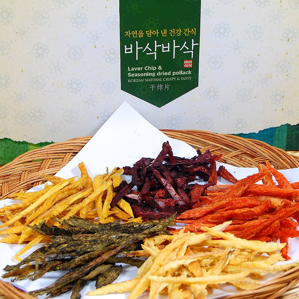 [구례지역자활센터]바삭 황태스넥 &  바삭 김부각 : 구례군 로컬마켓
