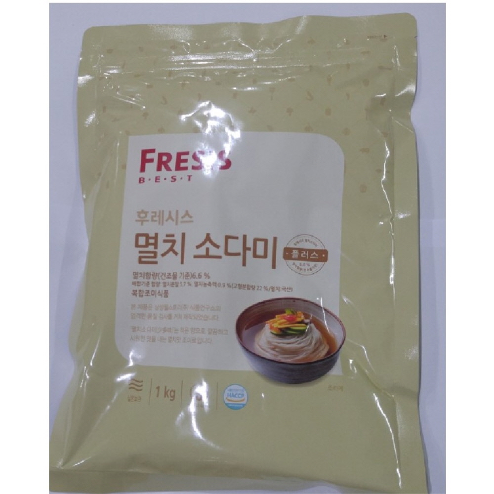 소다미플러시 1kg 멸치 조미료 : 쿠킹스토어