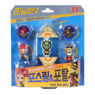 오로라 - 런닝맨2 포스링포탈 미요팔라 세트 피규어 : 도깨비토이