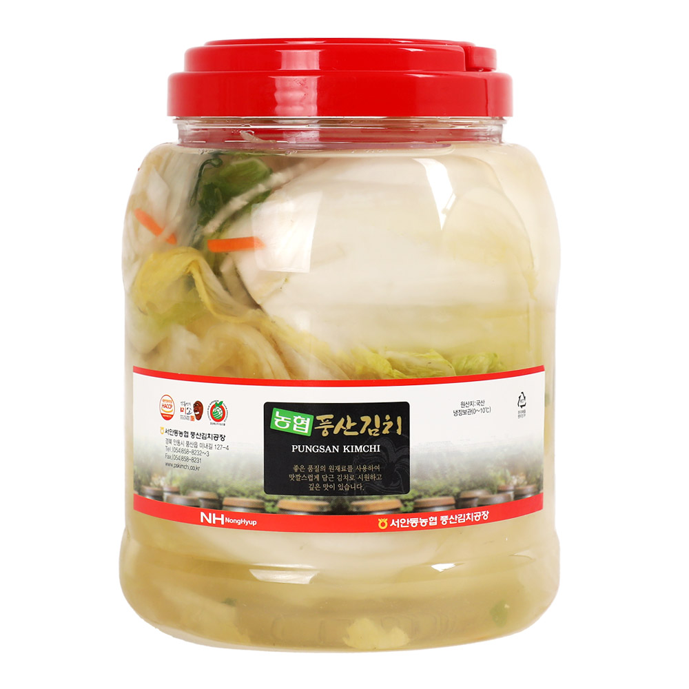 농협 풍산김치 백김치 2.5kg 김치품평회 대상 : 풍산김치몰